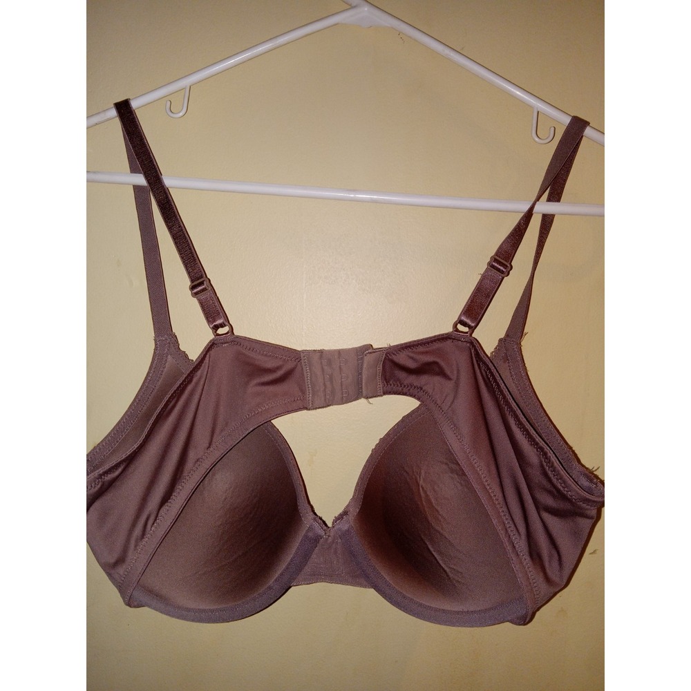 ELLEN TRACY Sz 38C LATTE T-SHIRT BRA 59420P2 padded underwire feminine - Picture 3 of 4